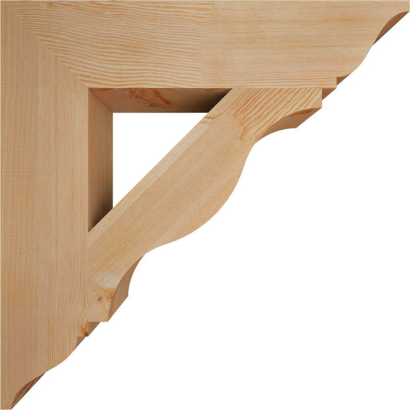 Support traditionnel Funston, H 28 po x l 5,5 po x P 28 po, Douglas, Lisse