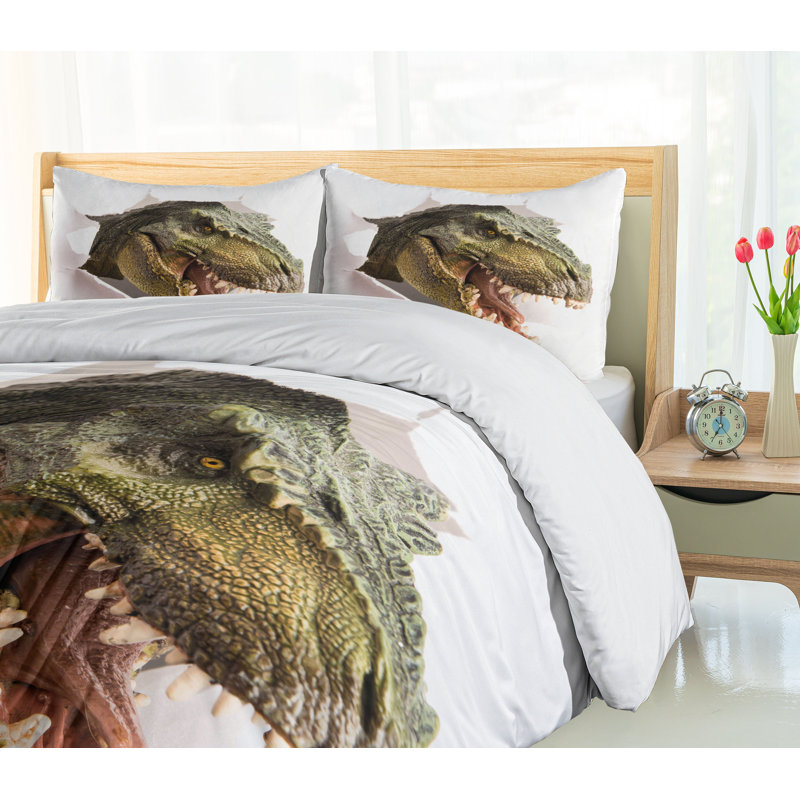 Ensemble de housse de couette dinosaur, Très grand