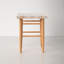 Kazbah Backless Leather Counter Stool-987681245