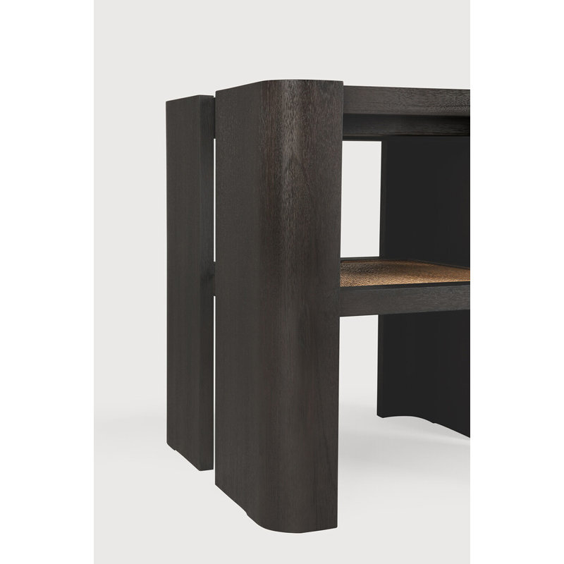 Panel Solid Wood End Table