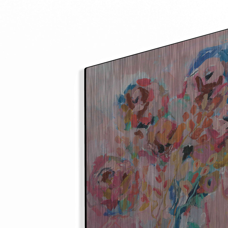 Art luxueux «Dream Blooms» par Kait Roberts, Met «Dream Blooms» par Kait Roberts, H 16 po x l 12 po