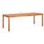 Abell Rectangular Outdoor Dining Table With Umbrella Hole , cm W cm D-1475407532