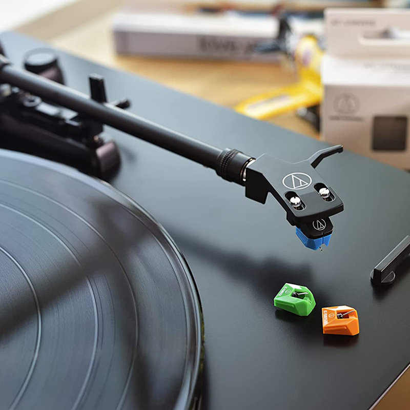 Black Aluminum Belt Drive Fully Automatic Turntable