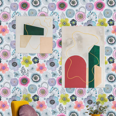 Rouleau de papier peint pelez et collez Plato
