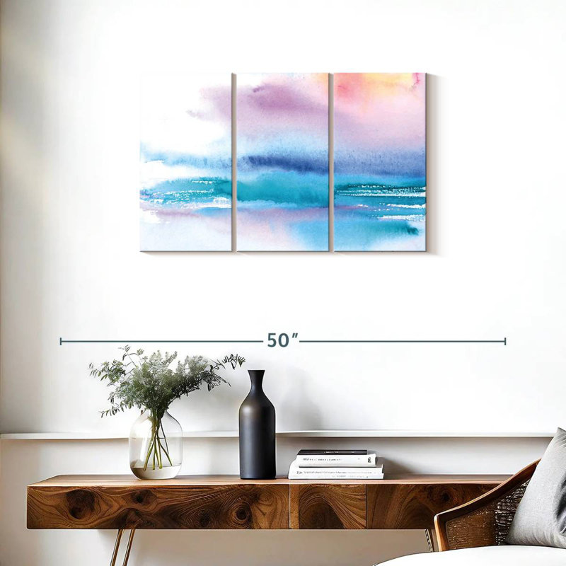 Avery Washed Sunset, 20" H x 33" W