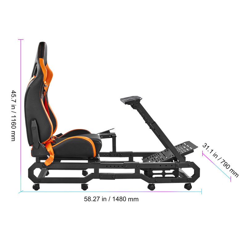 Heavy Duty Racing Wheel Stand for Logitech G923/G920/G29 Max Load 330LBS