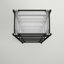 Bibliothèque de type étagère en acier de H 73 po x l 18 po Letia-318422667