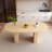 Oval Dining Table With Wood Strip Base-391441974