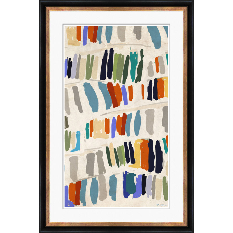 Library, Blue Giclee Print by Dana Gibson