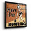 «Have Fun Bowling» par Erin Clark, art mural en verre acrylique-984756514