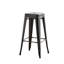 Honora Classic Industrial Metal Breakfast Bar Stool - Style Bold Colour Stackable-1323339899