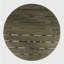 Table basse d'extérieur en bois d'acacia pour le patio, table basse ronde pour la cour arrière, pelouse, balcon, finition grise-1077729456