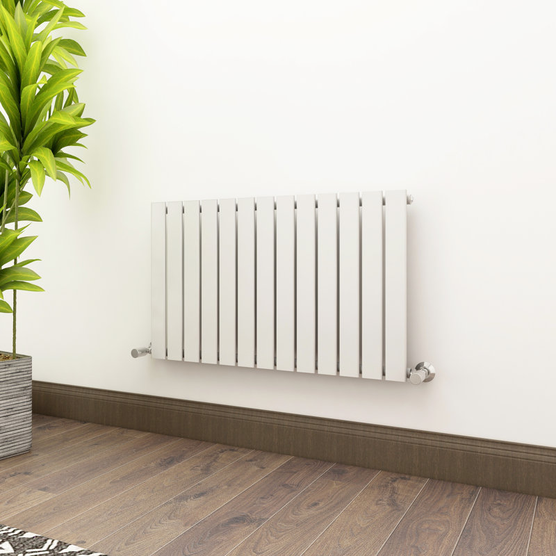 Aarvik Designer Radiator, 600cm H x 884cm W, White