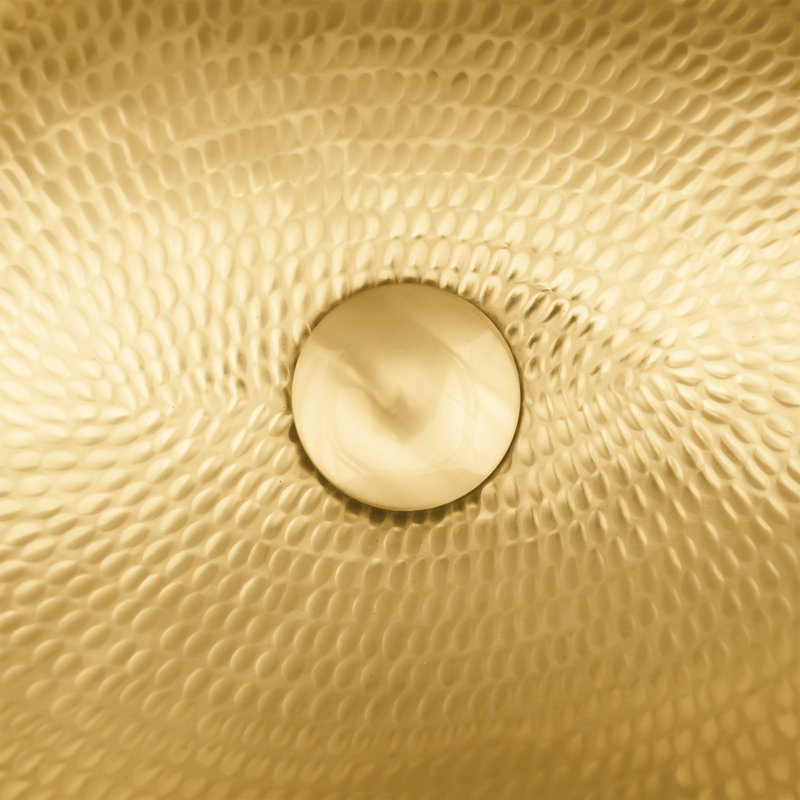 1.5" Non-Overflow Pop-up Bathroom Sink Drain - Polished Brass