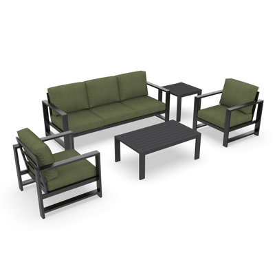 Dulcie 5-Person Sunbrella® Patio Seating Group