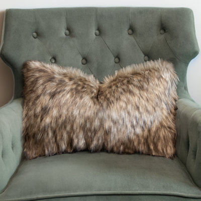 Coussin en fausse fourrure simple face Thomas Collection®