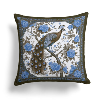 Coussin Peacock
