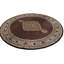 Kasonya Oriental Area Rug in Black