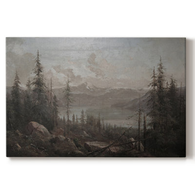 Paysages rétro-CCGL XXXII -Galerie enveloppée Cavas