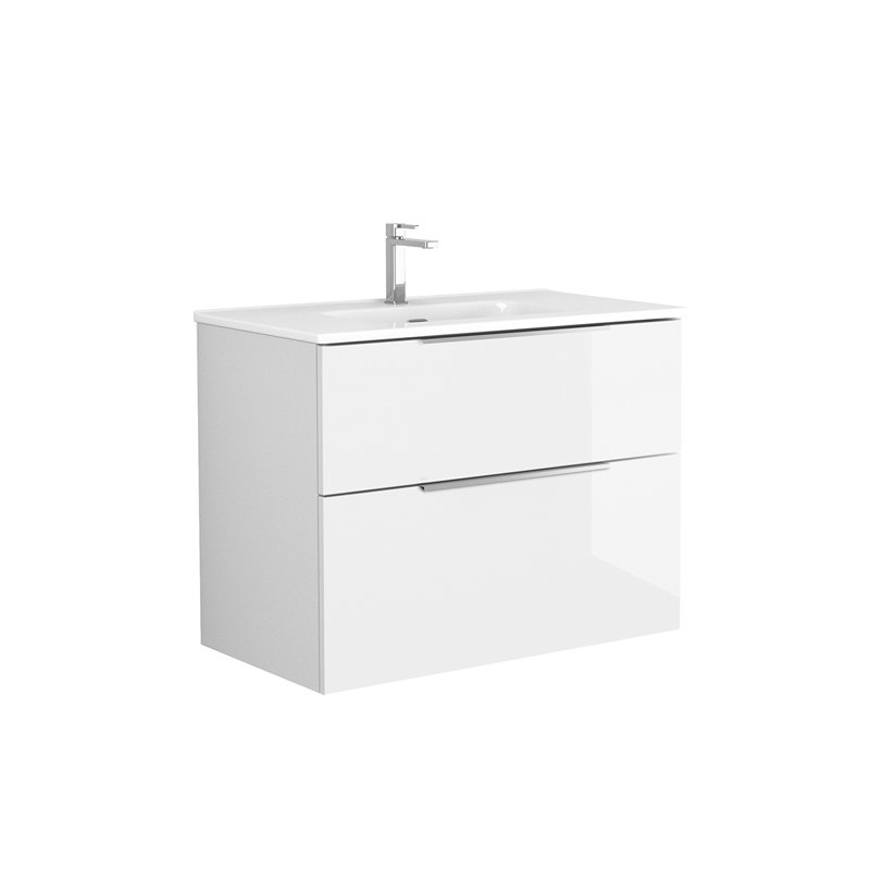 Dalia 32'' W Single Vanity, Glossy White, 32"