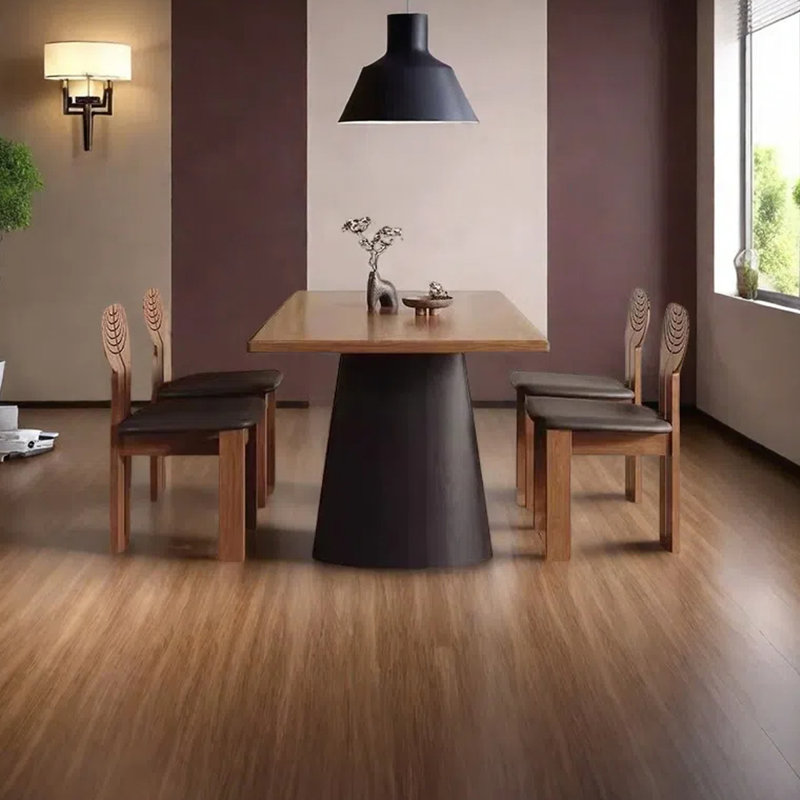Table de salle à manger rétro Vintage, H 29,53 po x L 62,99 po x l 31,5 po