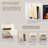 Alazik TV Stand for TVs up to 65" with Fireplace Included-156225710