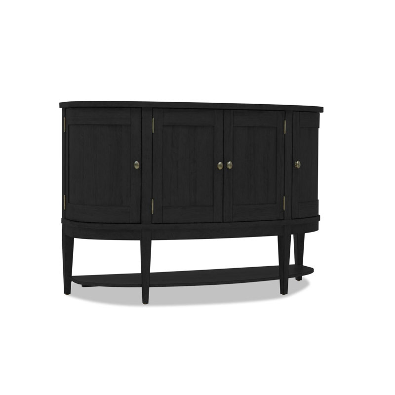 Buffet l 64 po Mya, Noir