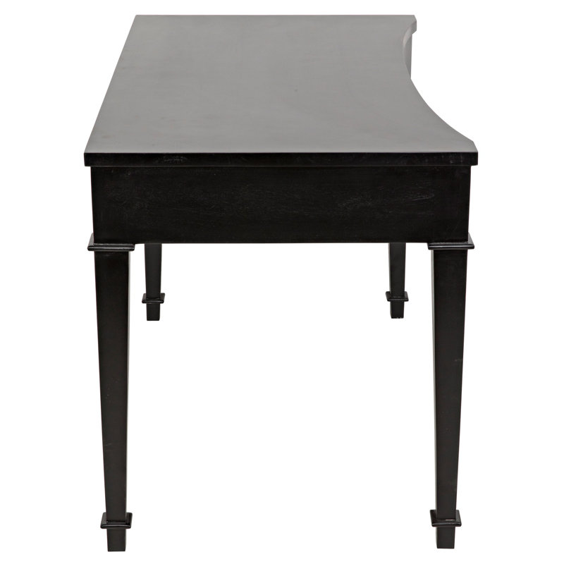 Curba Solid Wood Writing Desk