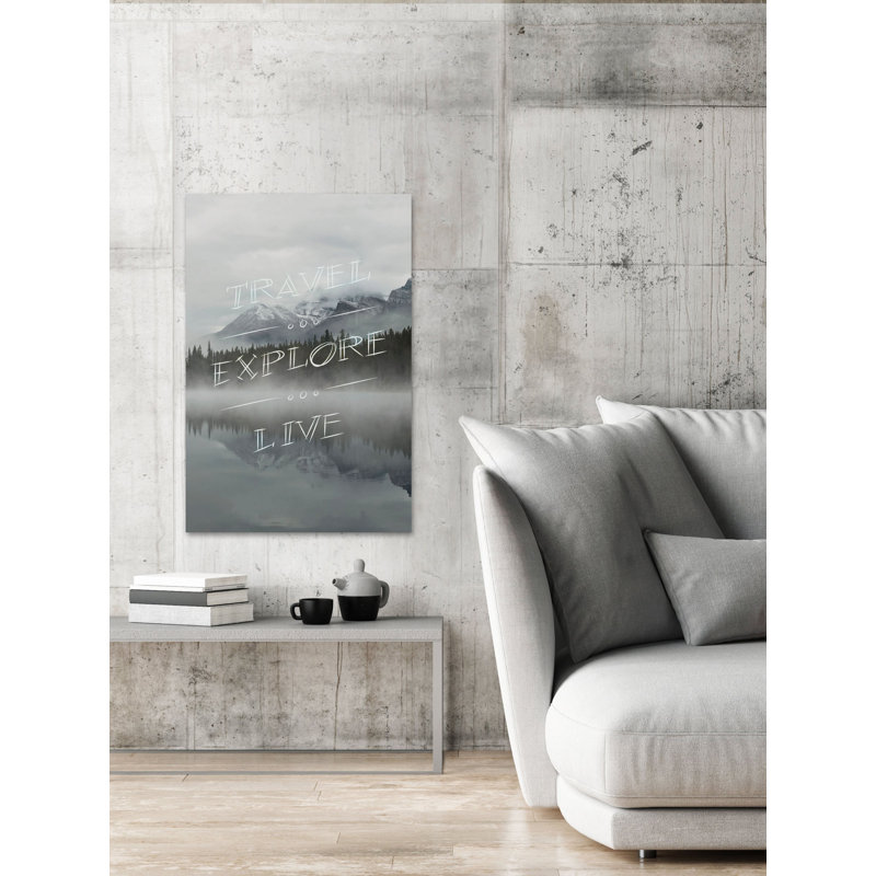 1 Piece Wrapped Canvas Wall Art, 38cm H x 25cm W