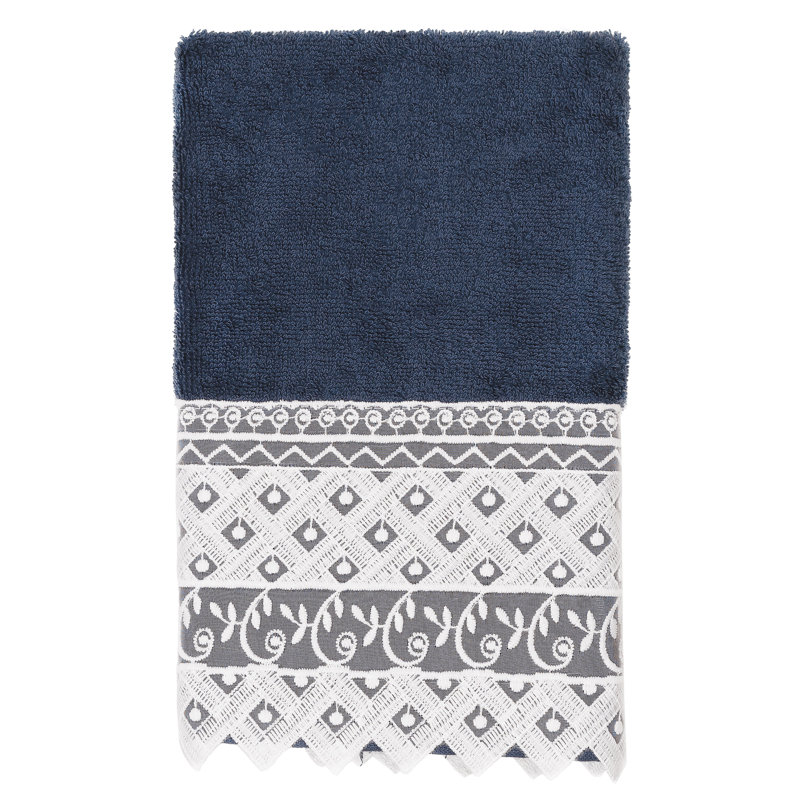 Aiden Midweight Hand Towel, Navy