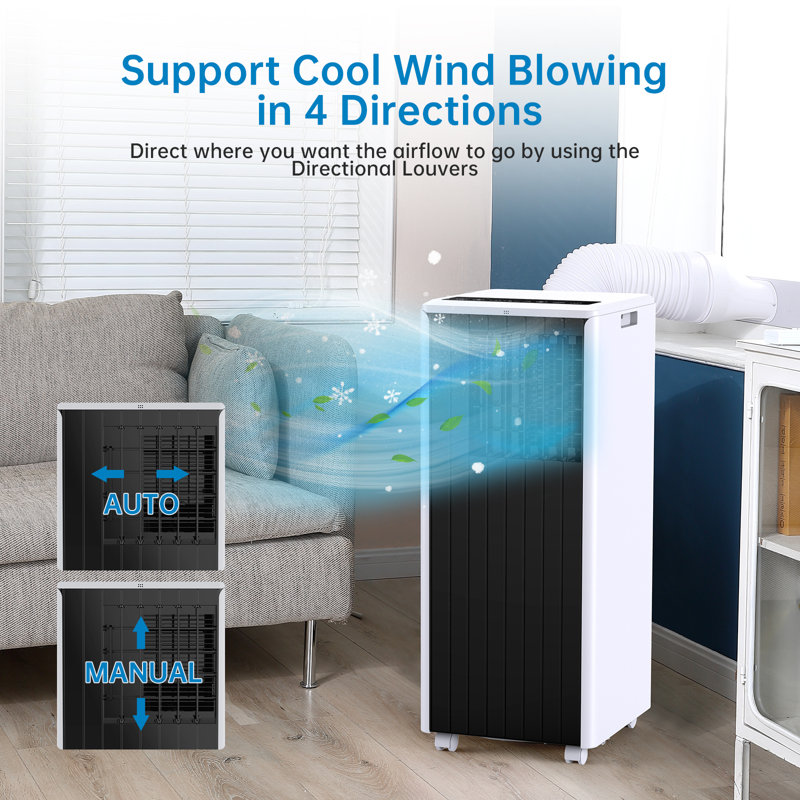 Yesurprise 8000 BTU Portable Air Conditioner with Remote Included
