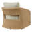 Outdoor Wicker Swivel Chair