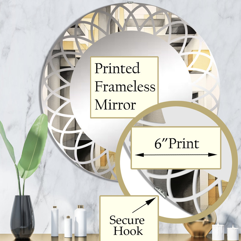 Miroir Barnsville, 32 po x 32 po
