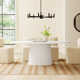 Adara 78.5" Oval Dining Table