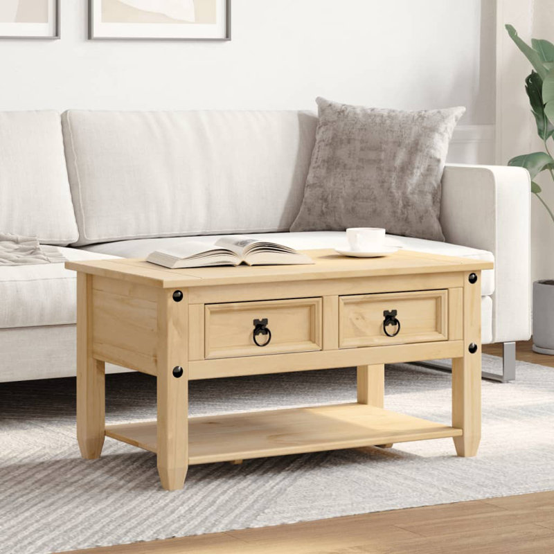 Table basse vidaXL Miel