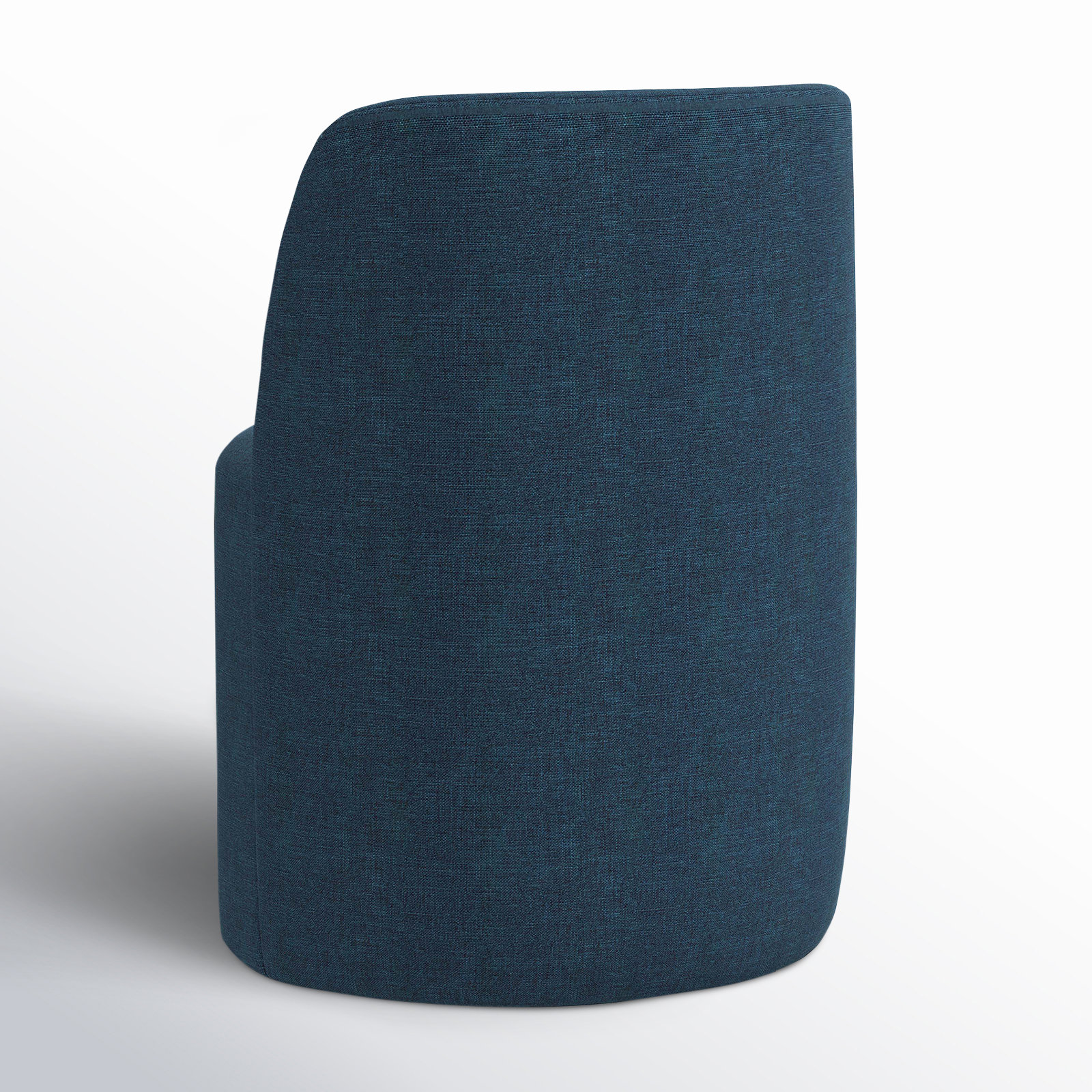 Begonia Dining Chair, Zuma Navy Textured Linen