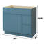Base de meuble-lavabo simple 36 po seulement-95290468
