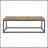JECO INDUSTRIAL WOOD AND METAL BENCH