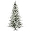 White Pine 7.5' H Lighted Artificial Pine Christmas Tree
