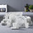 60 Piece Porcelain China Dinnerware Set - Service for 12