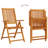 Rectangular 3 - Piece 6 - Person 150Cm L Outdoor Table Set