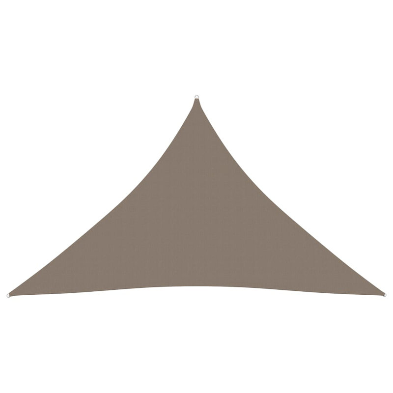 Amoll 3m x 3m x 3m Triangular Shade Sail, Taupe