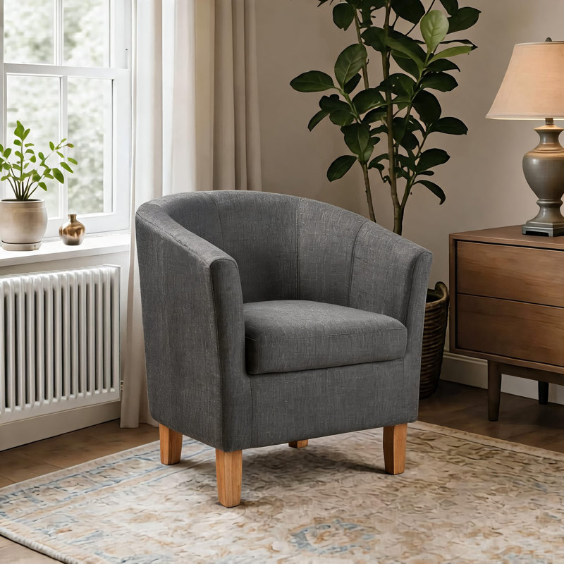 Fullmer 67Cm Tub chair, Charcoal