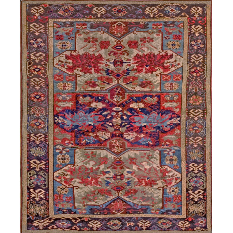 Tapis antique en laine Seychour