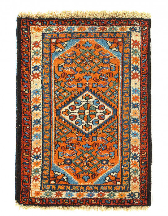 Persian Antique Hamadan rug 2'X 3'