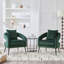 Chaise d'appoint rembourrée en velours-1859061290