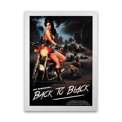 Back To Black Amy Winehouse by David Redon - Print