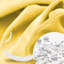 Chaise d'appoint en velours jaune