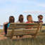 Lauryn Solid Wood Pine Outdoor Bench