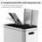 Kitchen Trash Can, Gallon Garbage Can-100762513